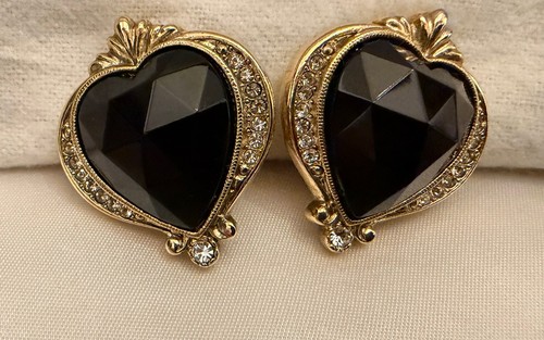 Orecchini vintage cuore - vintage,