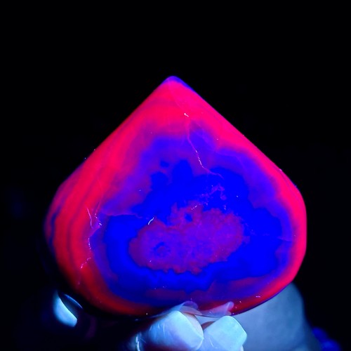 Fluorite rosa nera - , naturale