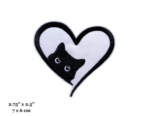 Gatto nero nel - cuore, simpatico