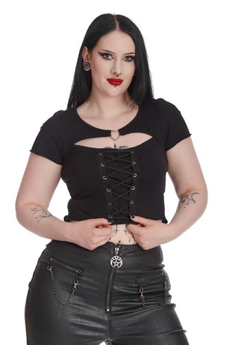 Top pizzo corsetto - in,