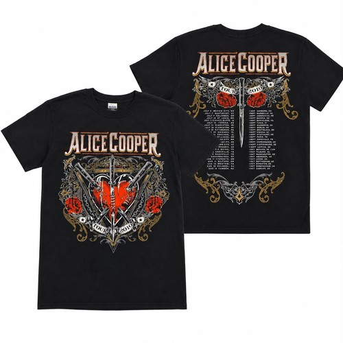 Maglietta alice cooper old - maglietta,
