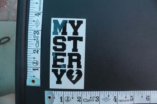 Adesivo mystery skateboards - adesivo,