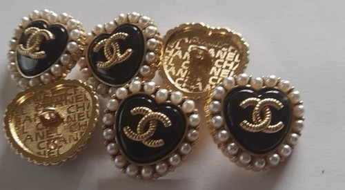 Chanel button mm black - chanel, 23