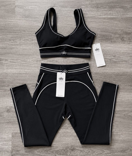 Set reggiseno leggings alo - e,