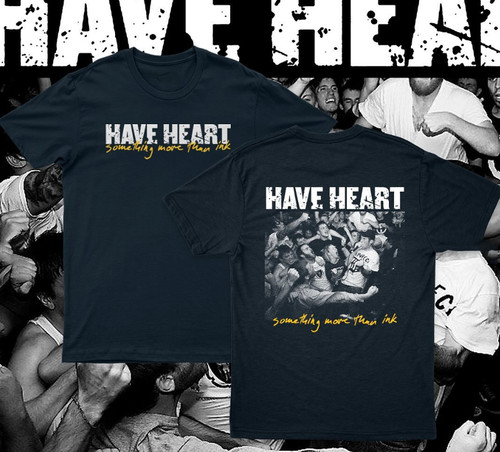 Shirt nera have heart - heart, band