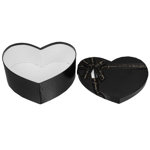 Scatola regalo carta - nera, a