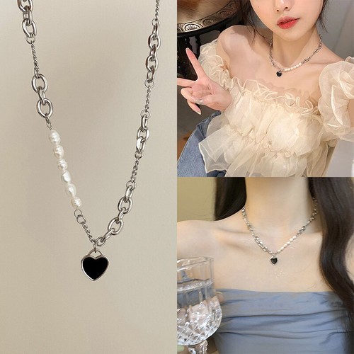 Collana donna nero amore - collana,