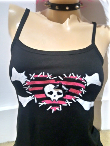 Gilet nero elasticizzato