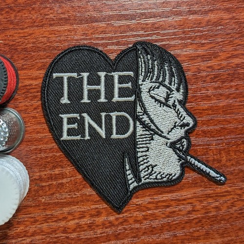 Patch cuore nero the end - cuore,