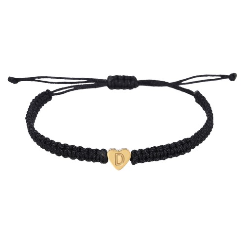Bracciali iniziali cuore - bracciali,